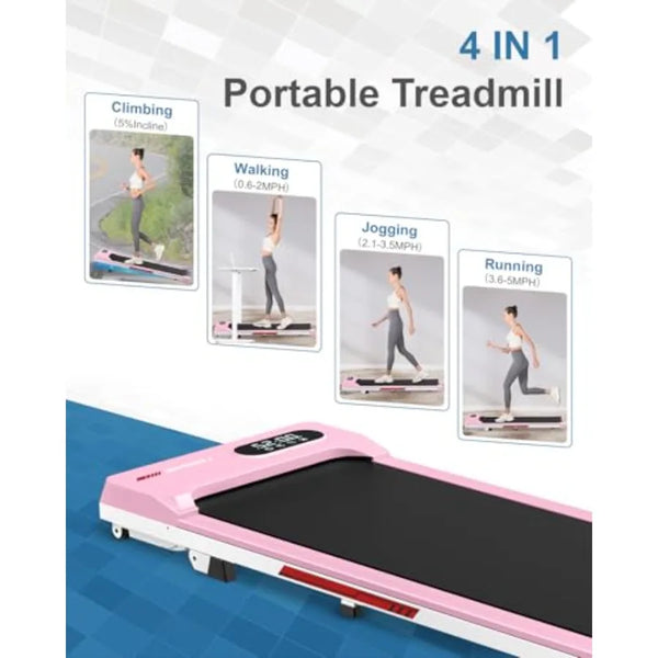 StrideFlow Compact Under-Desk Pro Treadmill
