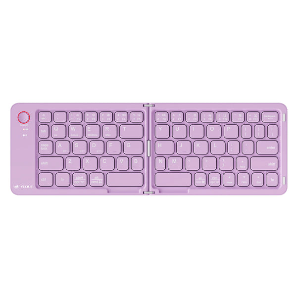 FoldGo Slim Compact Bluetooth Wireless Keyboard