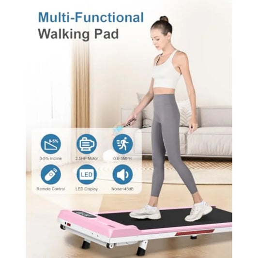 StrideFlow Compact Under-Desk Pro Treadmill